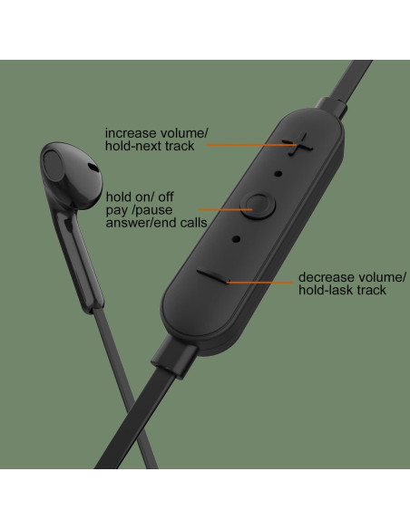 Auriculares Inalámbricos Bluetooth Seybold TF1004, 6h Reproducción