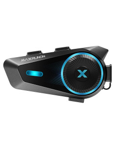 Auricular Bluetooth D10 MAXRUNON para Motocicleta con Control de Voz