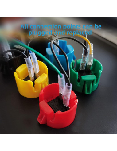 Joystick de Lucha DOYO Ultra-Modificable Negro para PC/PS3/Switch