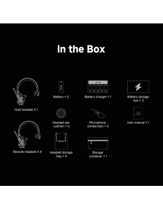 Intercomunicador Inalámbrico Accsoon CoMo SE para 5 Personas 2