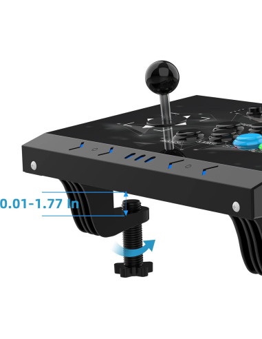 Joystick de Lucha DOYO Ultra-Modificable Negro para PC/PS3/Switch