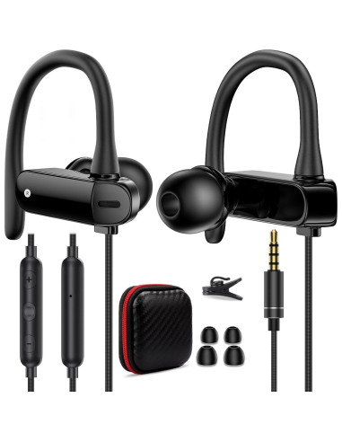 Paquete de 2 Auriculares In-Ear 3.5mm con Cancelación de Ruido