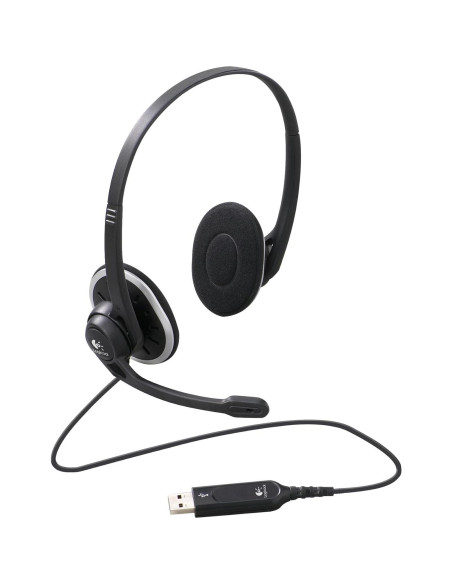 Auricular USB Logitech H330 con micrófono cancelación ruido