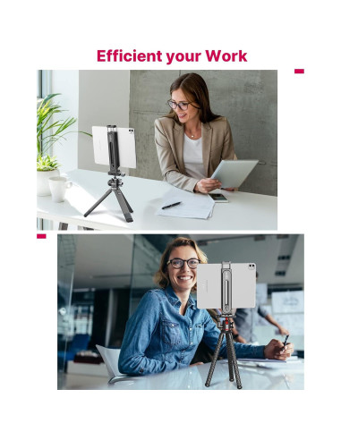 Adaptador de Montaje en Trípode ULANZI para iPad y Smartphone