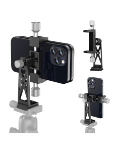 Soporte de trípode Peastrex para celular con cabezal de bola 360