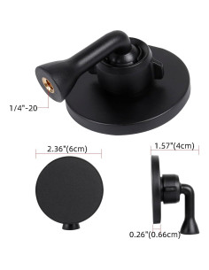 Adaptador de Montaje de Trípode Magnético para iPhone 16 15 14 13 12 2