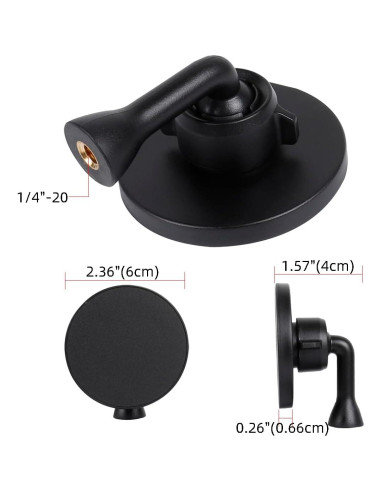 Adaptador de Montaje de Trípode Magnético para iPhone 16 15 14 13 12