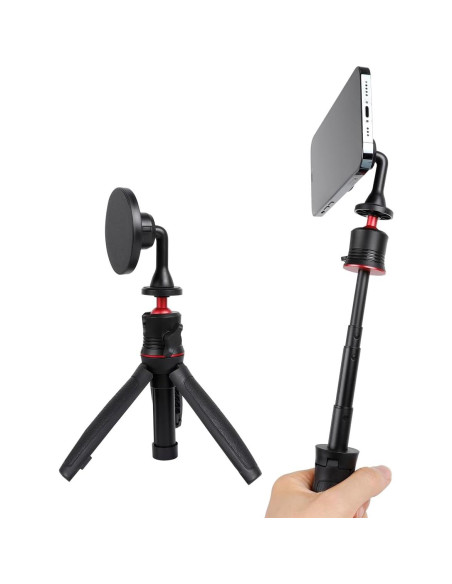 Adaptador de Montaje de Trípode Magnético para iPhone 16 15 14 13 12