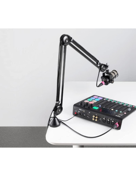 Brazo de Estudio Rode PSA1 con Cable XLR y Paño StreamEye