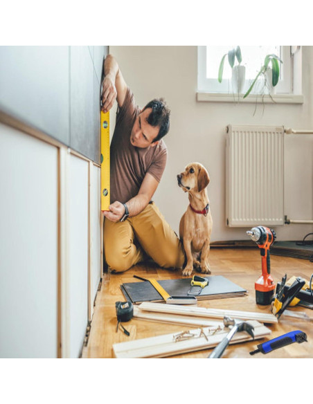 Adaptador de Taladro en Ángulo Recto MJFUNTXY 90 Azul