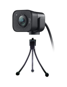 Clip para Webcam LZYDD con Trípode Flexible para Logitech StreamCam 1080P 2