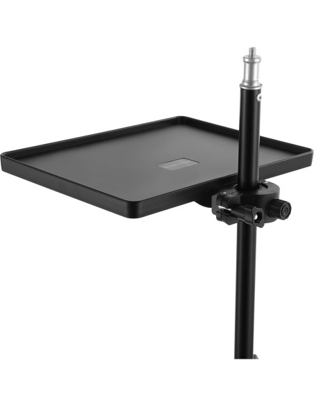 Bandeja Soporte Micrófono Universal ABS 22x16.5cm 3kg