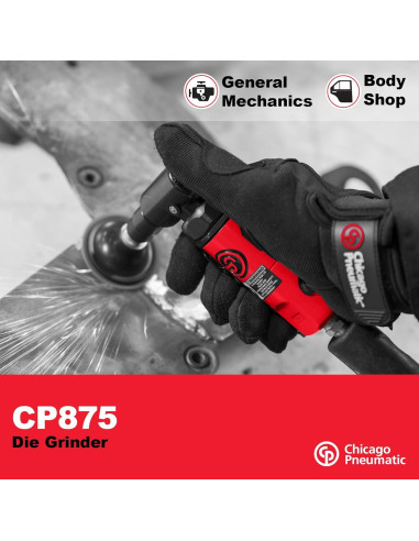 Amoladora Neumática Chicago Pneumatic CP875K 0.3 HP 22500 RPM
