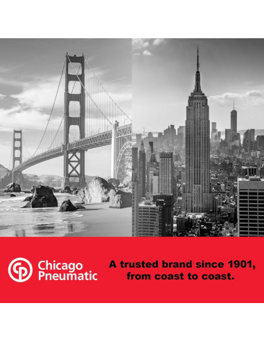 Amoladora Neumática Chicago Pneumatic CP875K 0.3 HP 22500 RPM