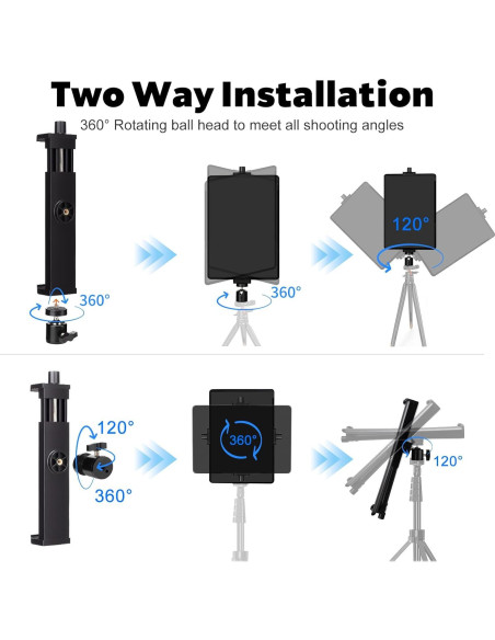 Soporte de Trípode Universal para Tabletas Eszkozta 360