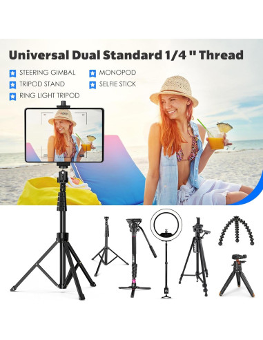 Soporte de Trípode Universal para Tabletas Eszkozta 360