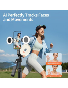 Trípode Inteligente yAyusi 180 cm con Luz y Control Remoto 2