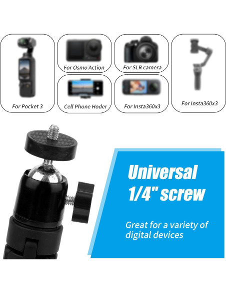 Trípode Mini de Viaje Gosknor para DJI Osmo Pocket 3 y 2