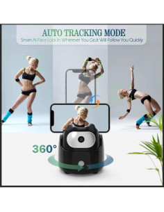 Trípode Inteligente de Seguimiento Facial Automático 360 SHUHANYYUO 2