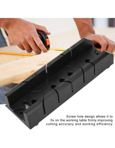 Caja de Inglete Hilitand 801 para Carpintería - Corte 0/22.5/45/90 2