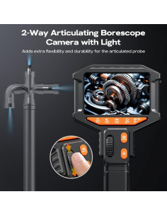 Cámara Borescopio Articulada WANAWONG 1.68m HD IP67 2