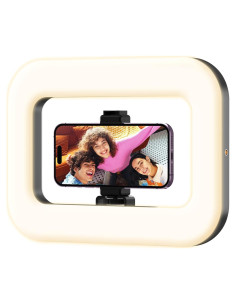 Luz de Anillo Cuadrada Inalámbrica Voinap VN08 4000mAh