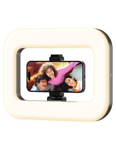 Luz de Anillo Cuadrada Inalámbrica Voinap VN08 4000mAh