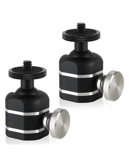 Cabezal de bola mini universal Folgtek para trípode 4.54kg