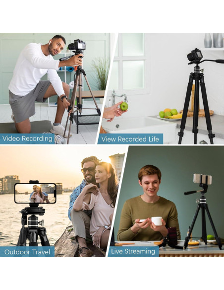 Cabezal de bola mini universal Folgtek para trípode 4.54kg