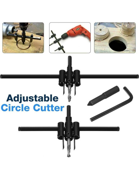 Sierra de Corona Ajustable Boxonly 30-120mm para Madera