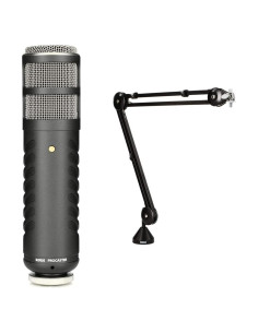 Micrófono Dinámico Rode Procaster con Brazo PSA1 Profesional