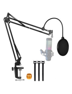 Soporte de Micrófono Ajustable YUZUHOME para HyperX Quadcast S