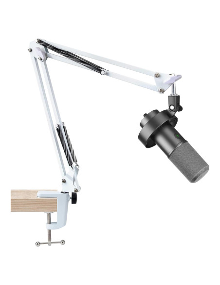 Brazo de Boom Blanco SUNMON para Micrófono Fifine K688