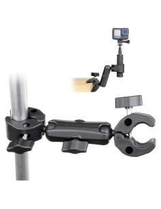 Soporte Doble Abrazadera SOONSUN con Brazo Mágico 360