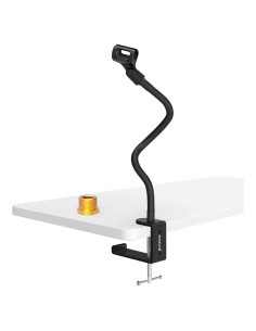 Soporte de Micrófono ZealSound H1 con Cuello de Ganso 33cm