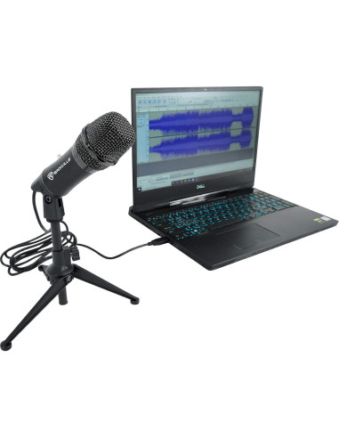 Micrófono USB Rockville Z-Stream + Brazo Ajustable Audio Technica