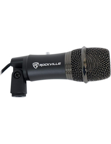 Micrófono USB Rockville Z-Stream + Brazo Ajustable Audio Technica
