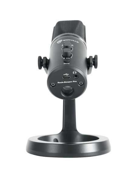 Micrófono USB Rockville ROCK-STREAM PRO + Soporte iSTAND 85