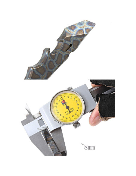 Barra de Palanca Multifuncional Fanycs Titanio Azul 118mm