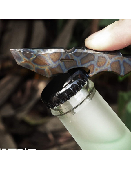 Barra de Palanca Multifuncional Fanycs Titanio Azul 118mm