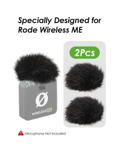 Filtro Pop YOUSHARES para Micrófono Rode Wireless ME - 2 Pcs 2
