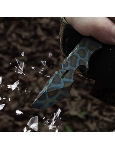 Barra de Palanca Multifuncional Fanycs Titanio Azul 118mm