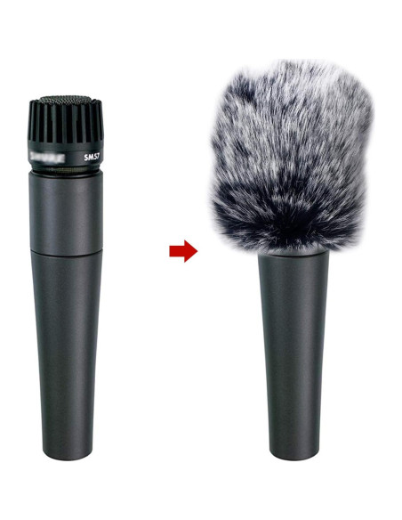 Filtro de Viento Peludo YOUSHARES para Micrófono SM57