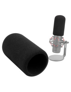 Filtro Pop SUNMON para Micrófono HyperX QuadCast - Espuma Reductora de Ruido