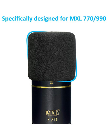 Filtro de Viento de Espuma SUNMON para Micrófono MXL 770 990