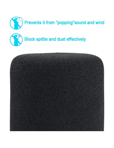 Filtro de Viento de Espuma SUNMON para Micrófono MXL 770 990