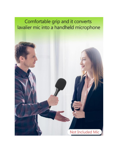 Adaptador de Micrófono de Entrevista Youshares para Rode Wireless Go II/Pro/ME