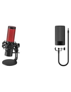 Micrófono USB HyperX QuadCast 2 con Filtro Pop y Soporte