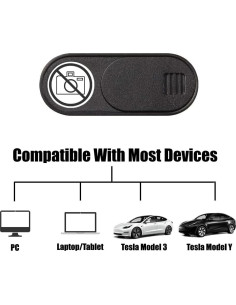 Cubierta Deslizante Ultra Fina JOS para Cámara Tesla Model 3/Y 2