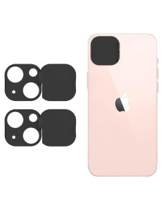Cubierta de Cámara MakLuen para iPhone 14/14 Plus - Negro
